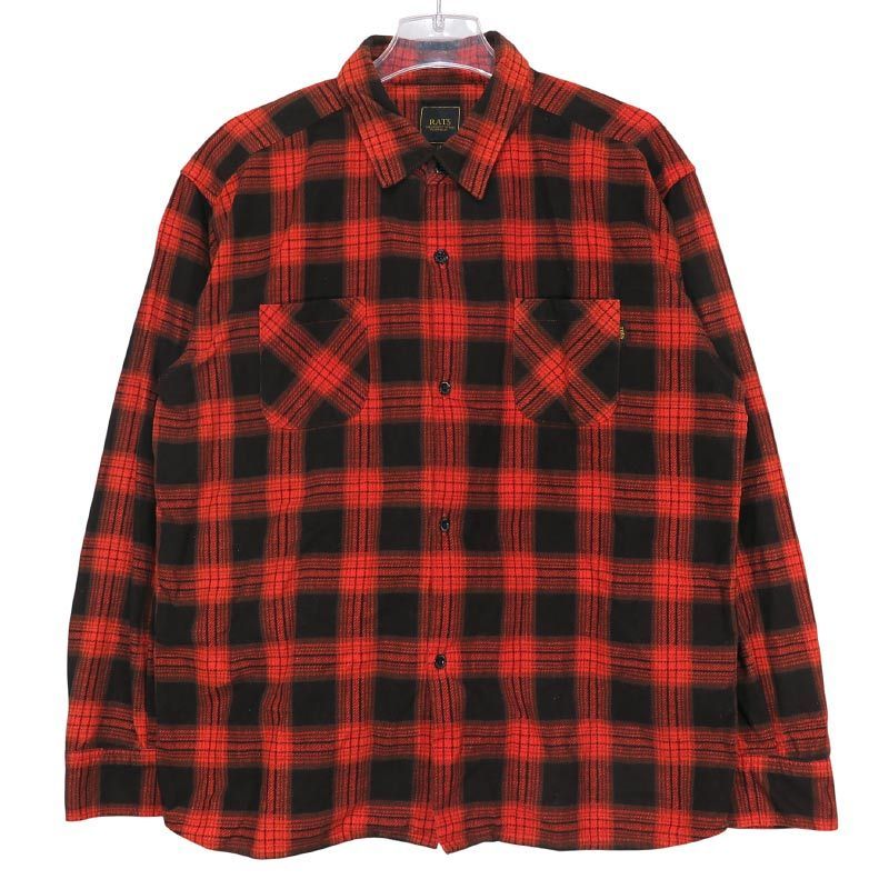 RATS ラッツ チェックシャツ チェックシャツ / RATS(ラッツ) / COTTON RAYON CHECK SHIRT(23'RS