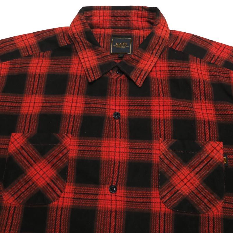 RATS ラッツ チェックシャツ チェックシャツ / RATS(ラッツ) / COTTON RAYON CHECK SHIRT(23'RS