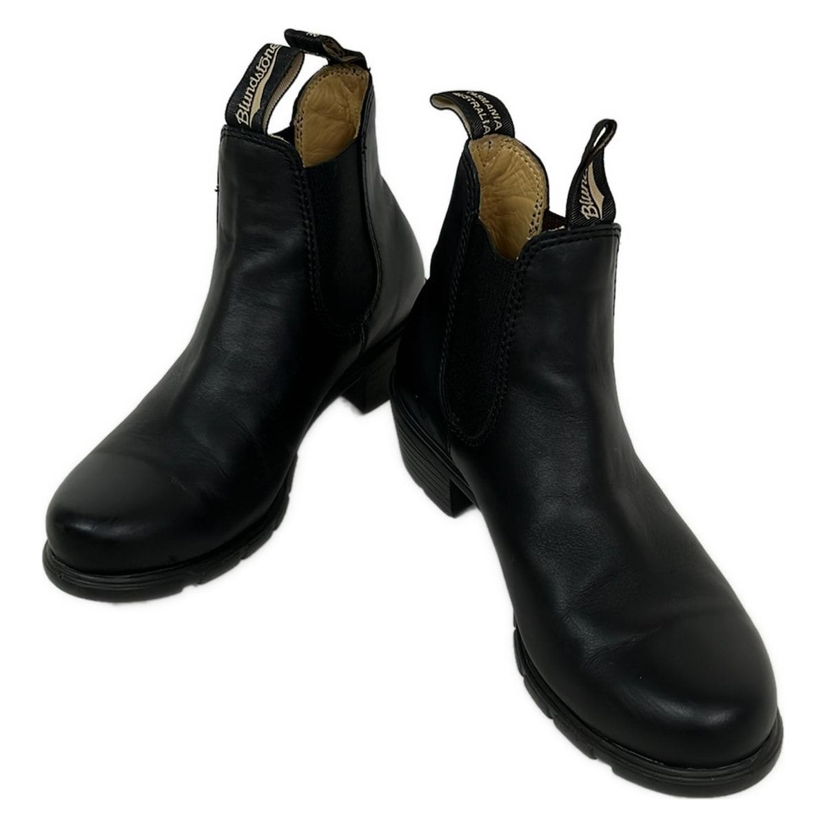 ブランドストーン ショートブーツ EU 38 レディース - 黒 サイドゴア レザー