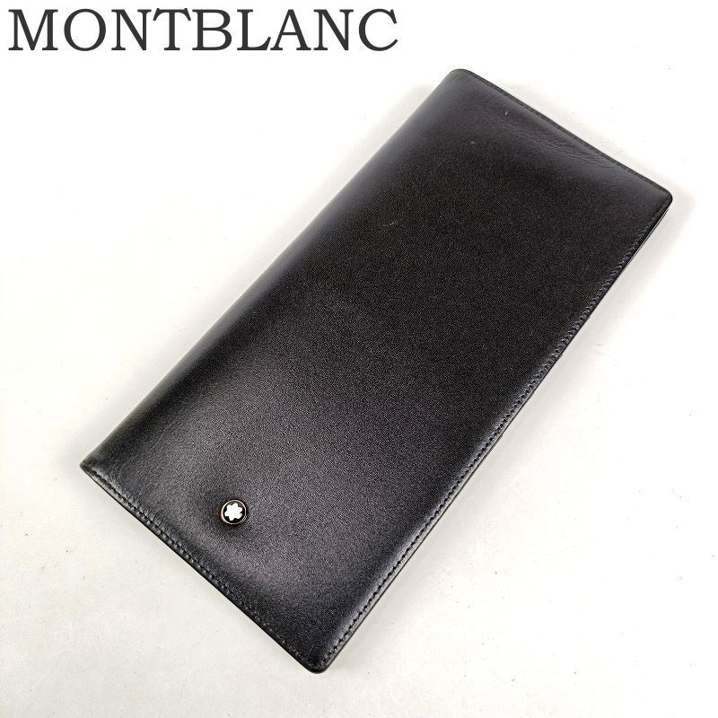 MONT BLANC MEISTERSTUCK 二つ折り財布 ブラック