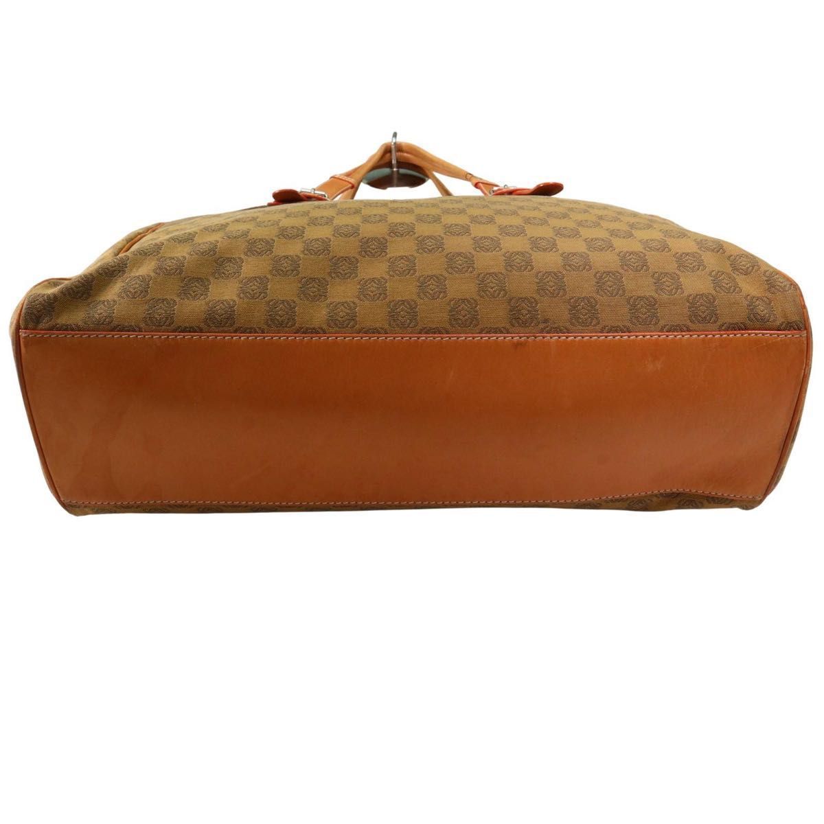 ヴィンテージ】LOEWE ロエベ リピート キャンバス×レザー トートバッグ