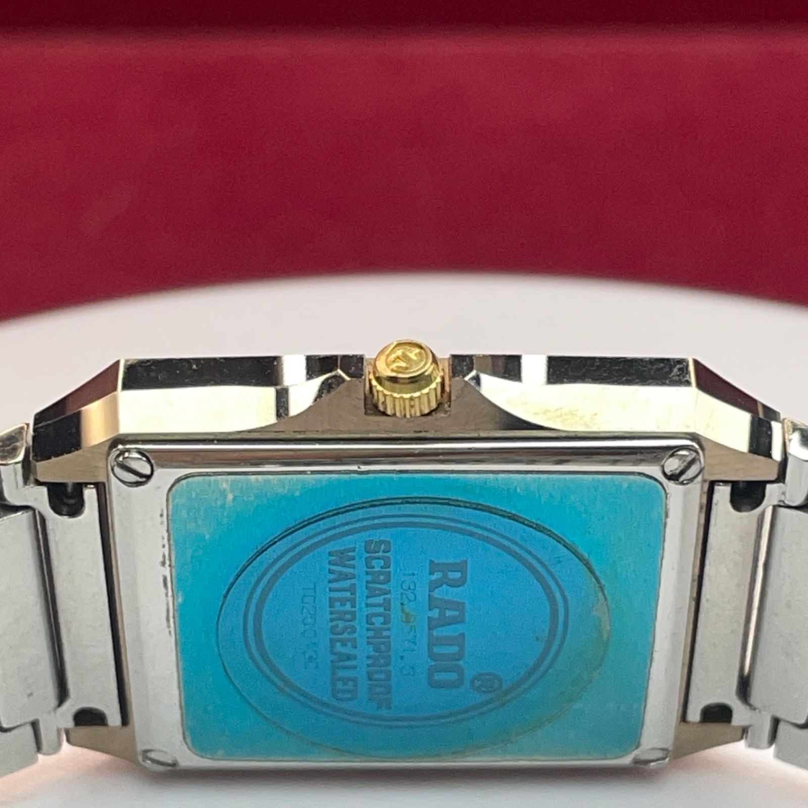 90s RADO DIASTAR QZ 電池交換済 スイス製 純正ブレス竜頭