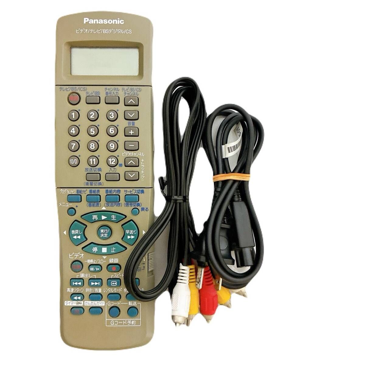 Panasonic ビデオデッキ T09673521【整備品】 Panasonic パナソニック ビデオデッキ VHS NV