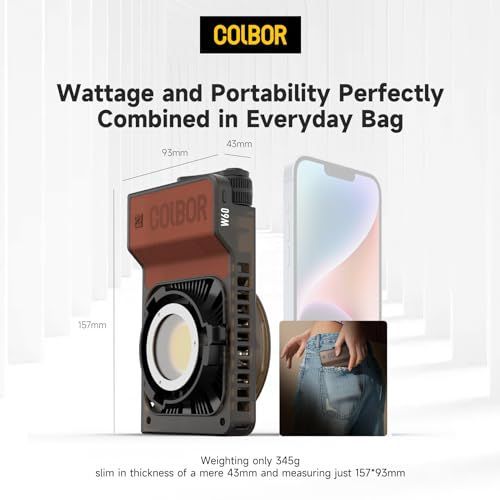 COLBOR W 60 WCOB LED 撮影ライト 2700 6500 K ア