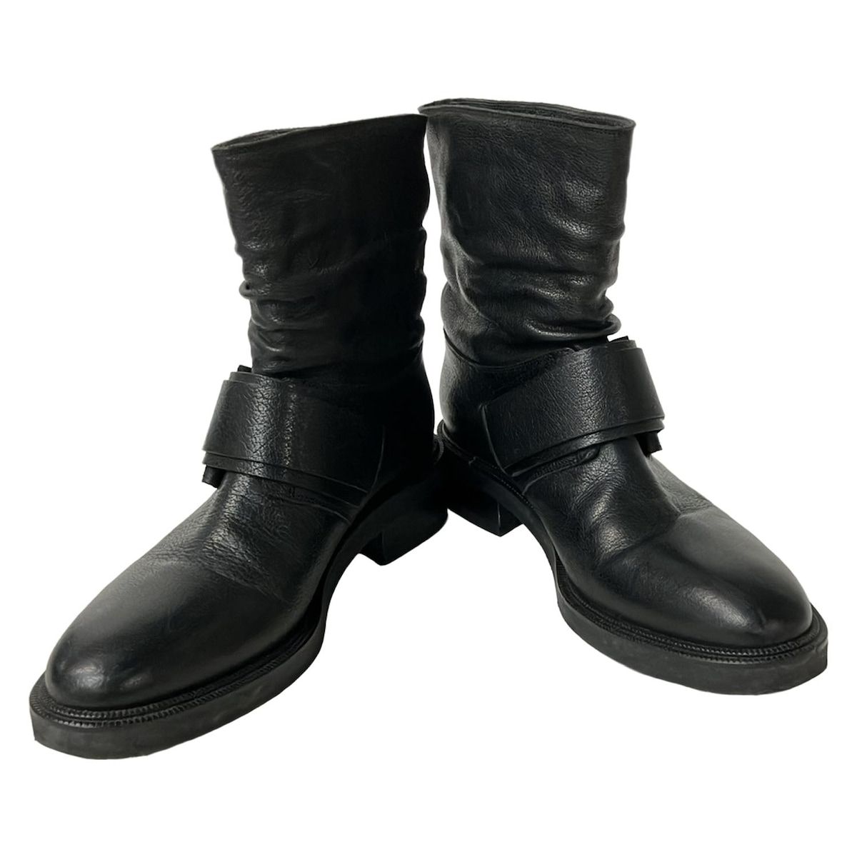 SARTORE サルトル ショートブーツ 37 レディース - 黒 レザー