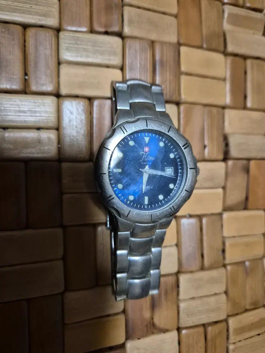 ヒルトン スイス クォーツ メタル ヒール 時計