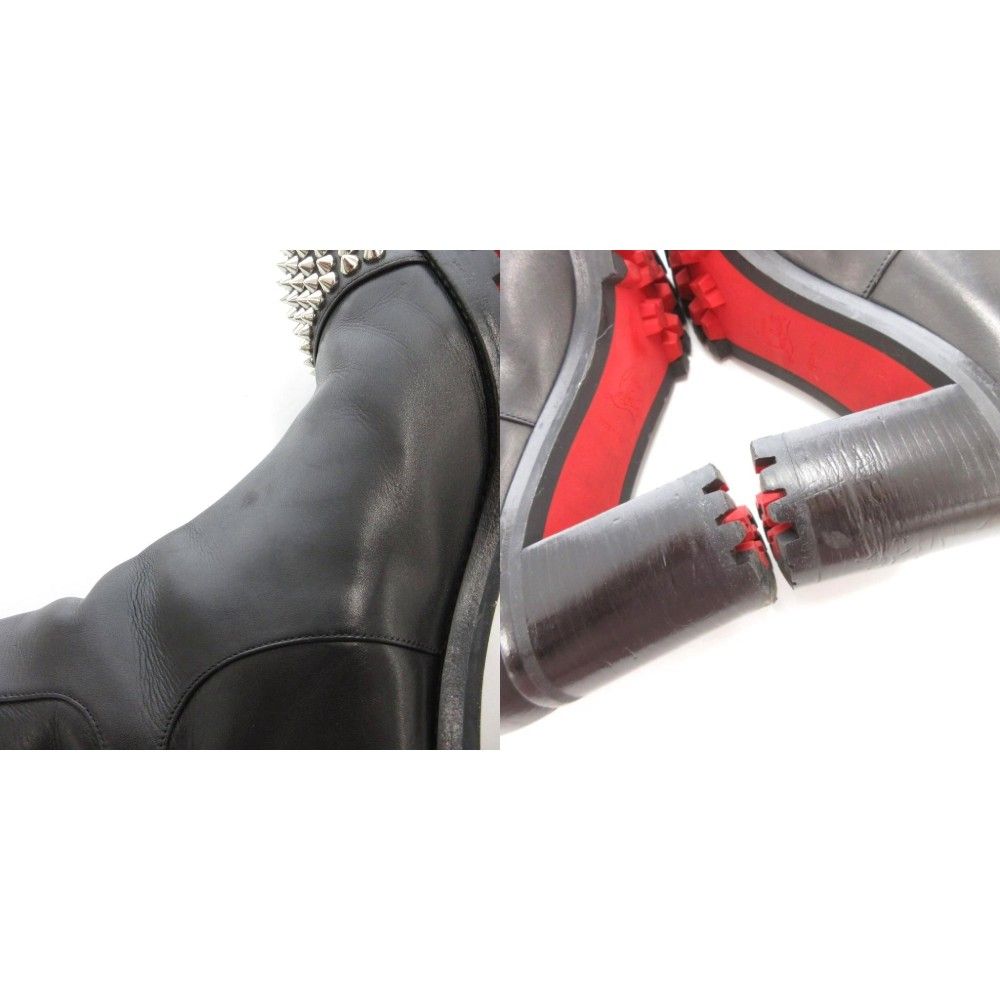 Y*o様 クリスチャンルブタン（39）ローファー/ダンデリオンスパイクスタッズ/ Dandelion Spikes ブラック スエード - Shoes - Men - Christian Louboutin