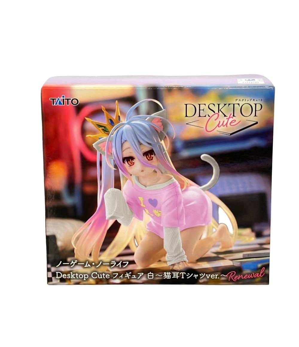 タイトー ノーゲーム・ノーライフ Desktop Cute 白〜猫耳Tシャツver