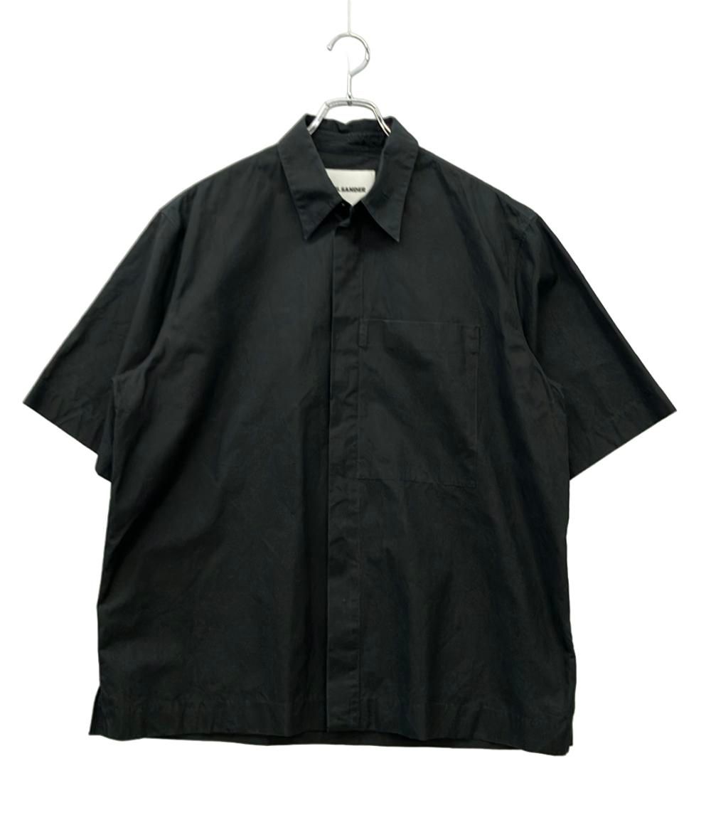 【最終値下げ】JIL SANDER 半袖シャツ 23ss ジルサンダー 半袖シャツ 22SS ボクシーフィットシャツ メンズ SIZE 42