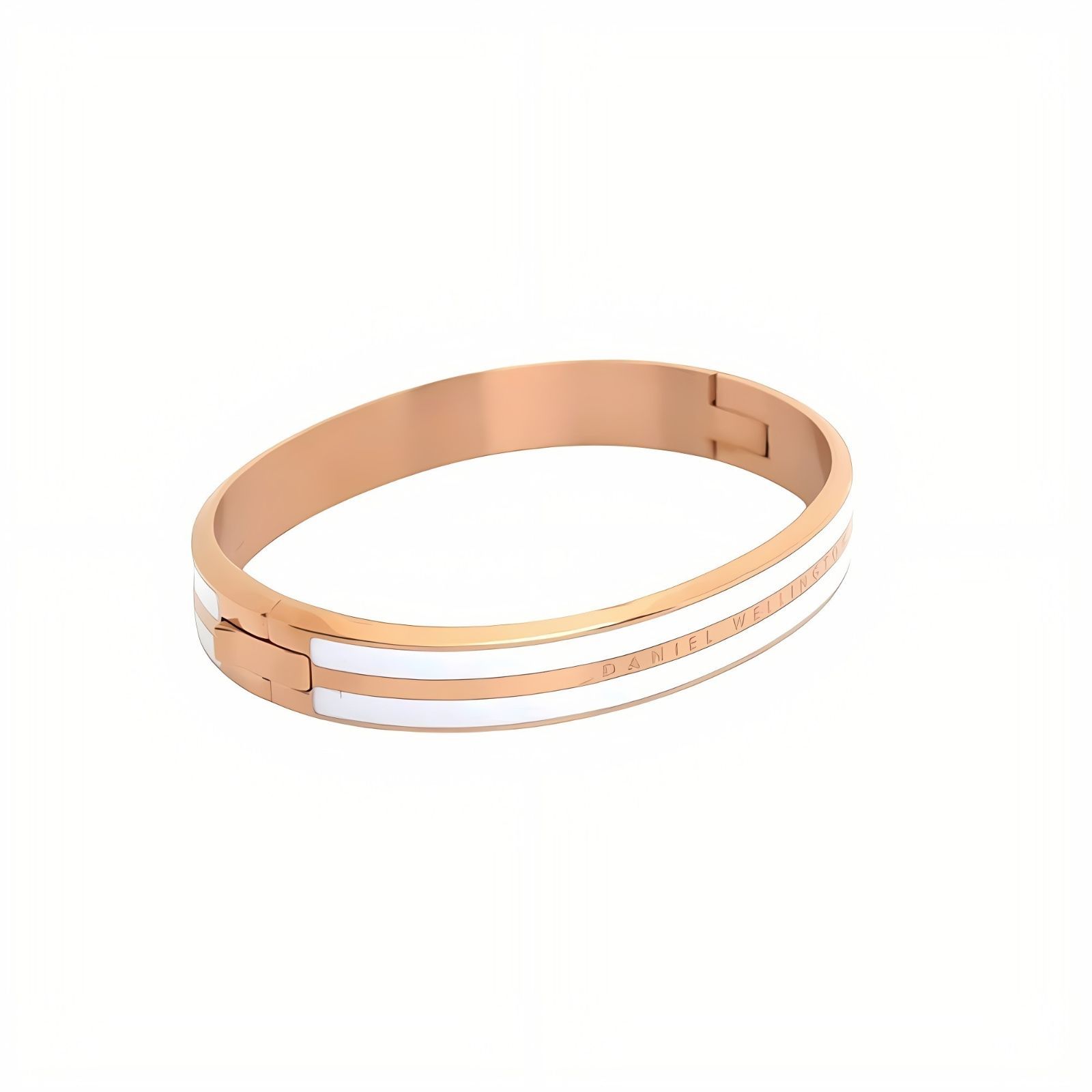 ギフト対応可 ダニエルウェリントン DANIEL WELLINGTON バングル Emalie Infinite Rose G Satin White 感 上品 ブランド おしゃれ 記念 プレゼント ギフト