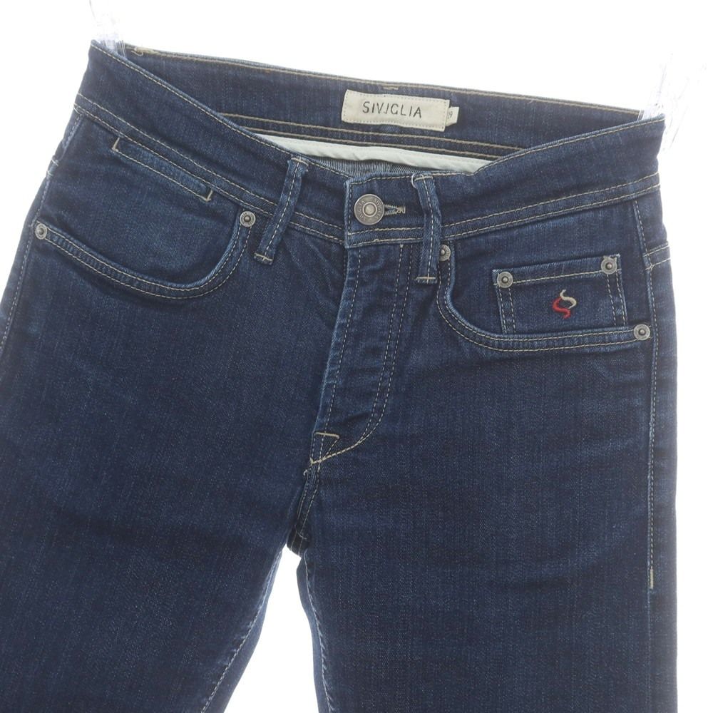 中古】シビリア SIVIGLIA ストレッチコットン ジーンズ デニムパンツ