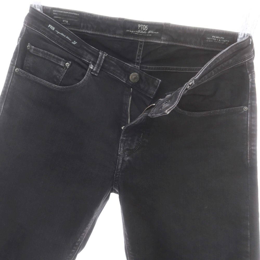 PT05（ピーティーゼロチンクエ）のデニムパンツコーディネートが1位 【中古】ピーティーゼロチンクエ PT05 BLACK LABEL ストレッチコットン系 ジーンズ デニムパンツ ブラック【サイズ31】【メンズ】