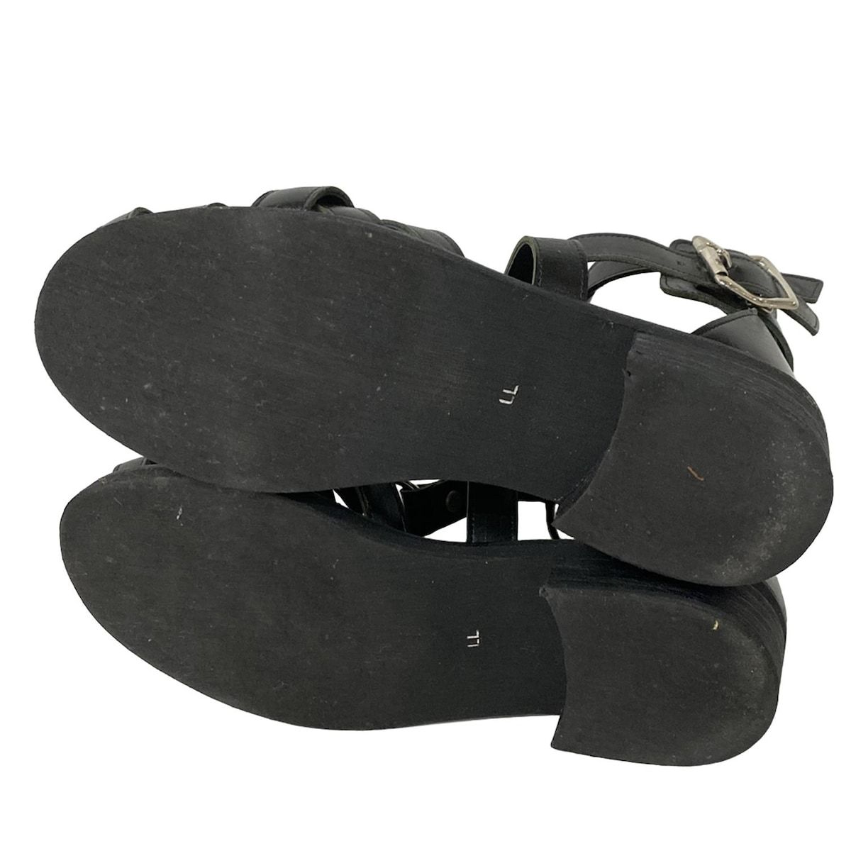 LIMI feu(リミフゥ) サンダル LL レディース美品 - 黒 レザー - メルカリ LIMI feu(リミフゥ) サンダル LL レディース美品 - 黒 レザー - メルカリ