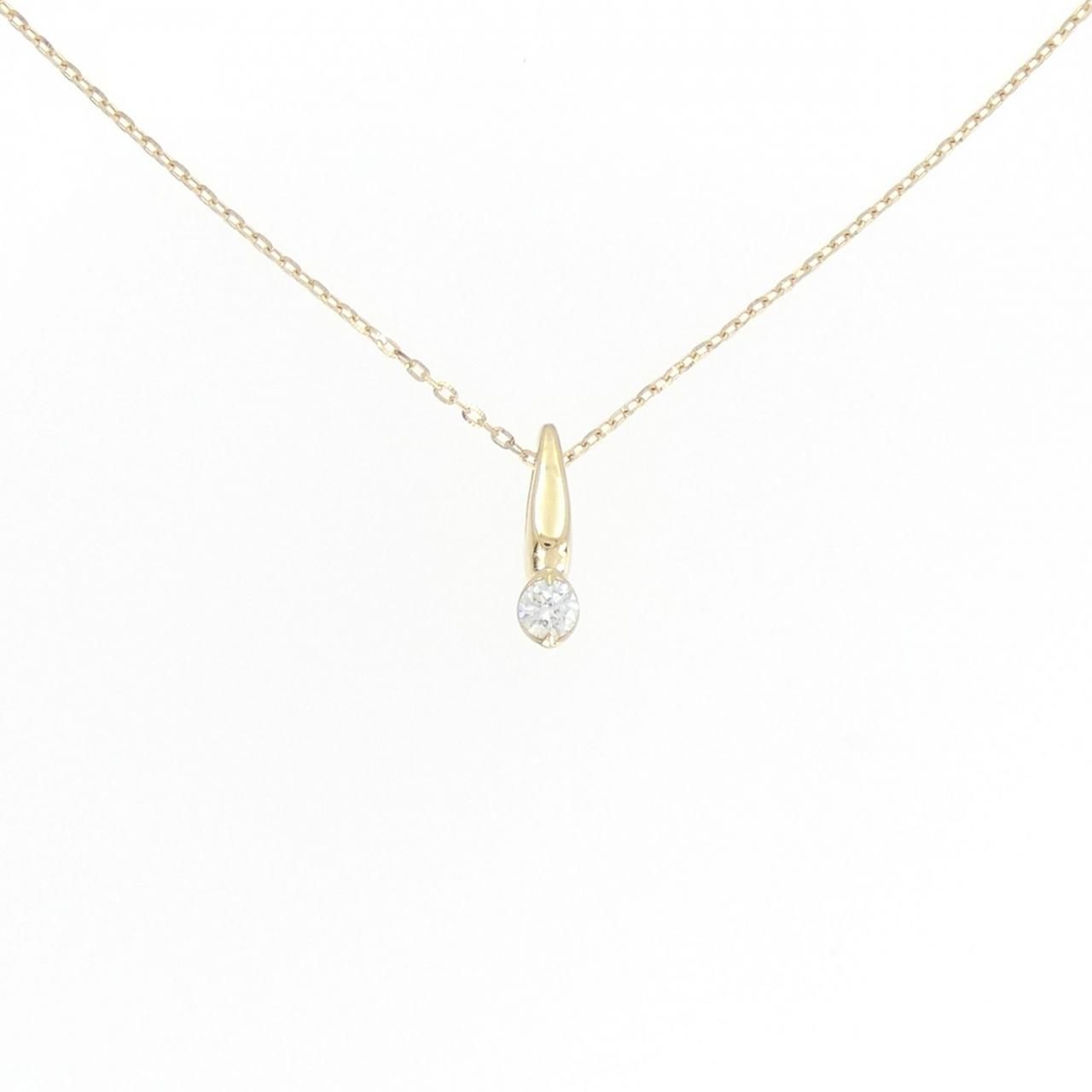 スタージュエリー ダイヤモンド フォール ネックレス 0.05CT - メルカリ