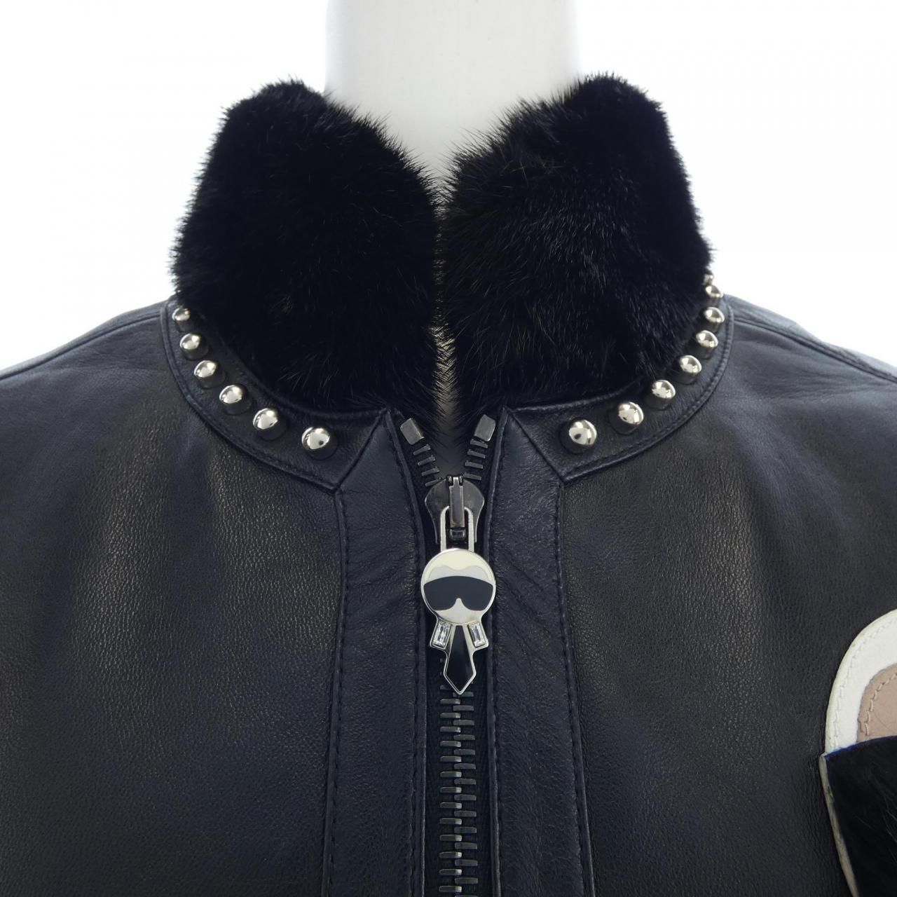 フェンディ FENDI FPJ652 7XT レザージャケット - メルカリ