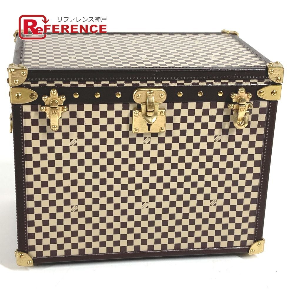 LOUIS VUITTON マルシャポー ダミエ ペーパーウェイト ノベルティ LOUIS VUITTON ルイヴィトン オブジェ マルシャポー メタル ブラウン
