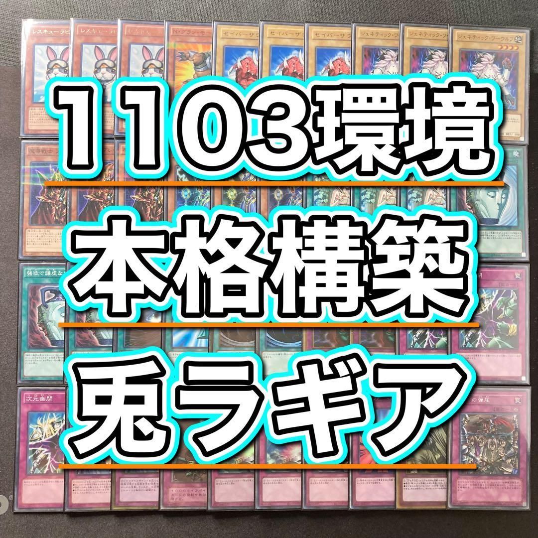 1103環境 本格構築 【兎ラギア】メイン＆EX＆二重スリーブ - メルカリ