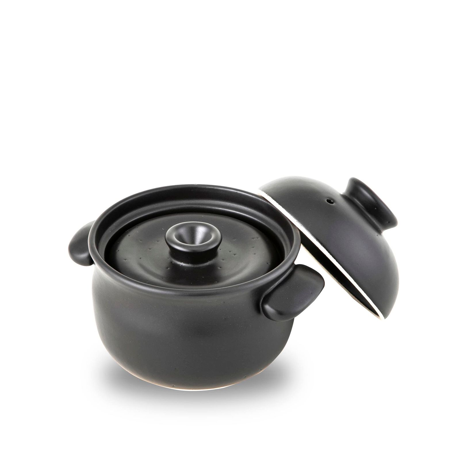 たいせい窯 萬古焼 土鍋 ごはん鍋 1合炊き 黒 直火用 電子レンジ対応 食洗機対応 オーブン対応 炊飯土鍋 炊飯器 調理器具 昔道具 おひつ 敬老の日 結婚祝い 就職祝い 一人暮らし 引っ越し祝い