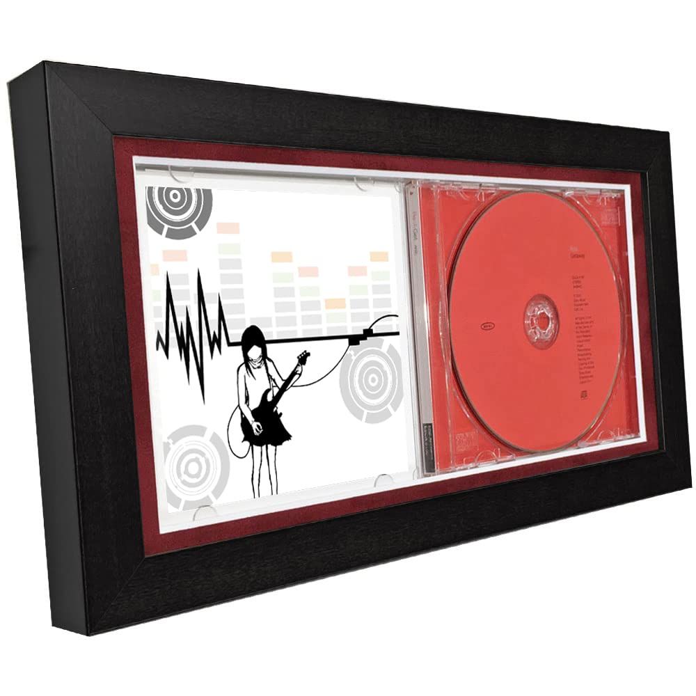 CDケース 額 5660 UVカット強化型アクリル付 室内紫外線を98%程度カット ブラック