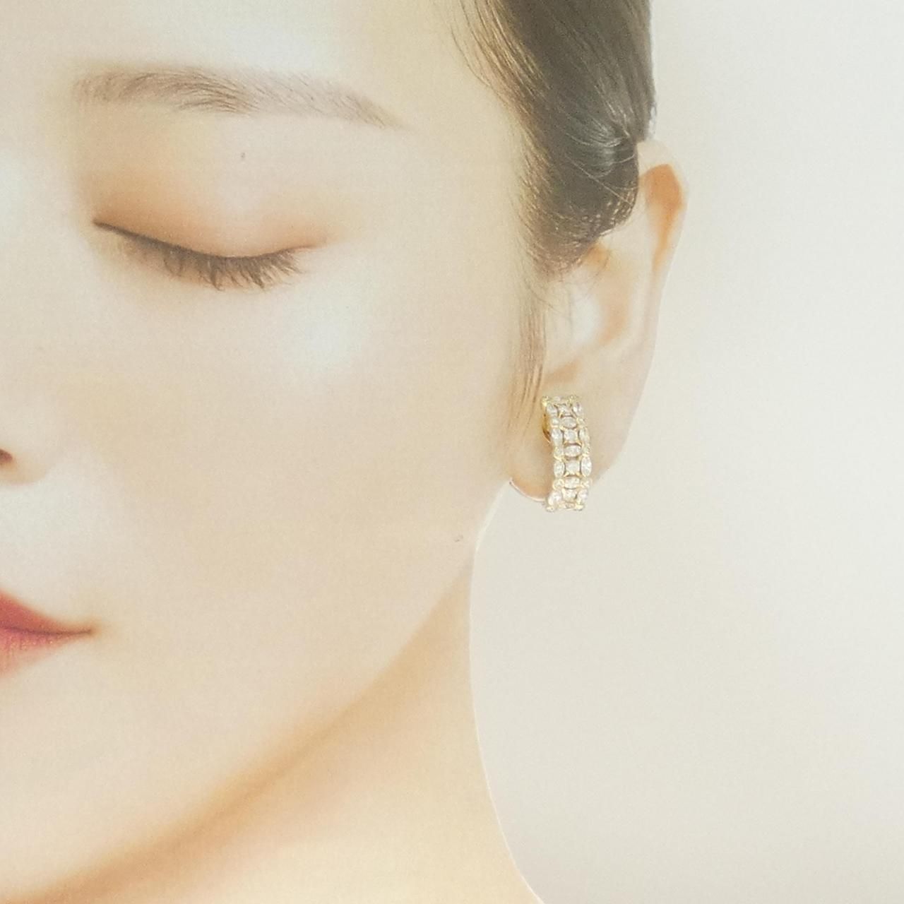  K 18 YG ダイヤモンド ピアス イヤリング 2.30 CT イヤリング アクセサリー