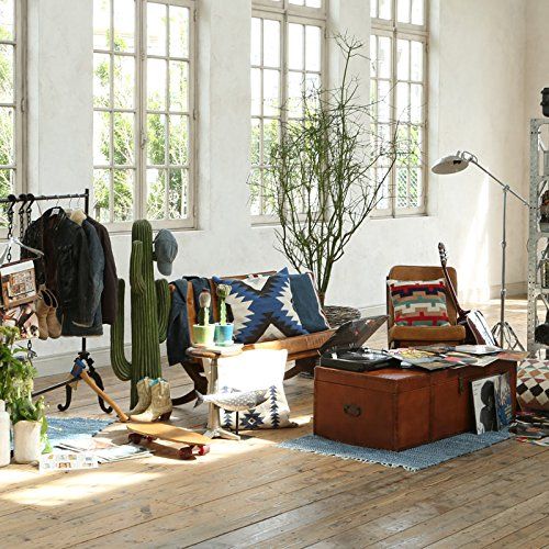  ダルトン Dulton インテリア雑貨 デニム フロア ラグ 縦1000×横1500 mm DENIM FLOOR RUG -S A 659-602 DBL ホワイト その他 フェイスケア