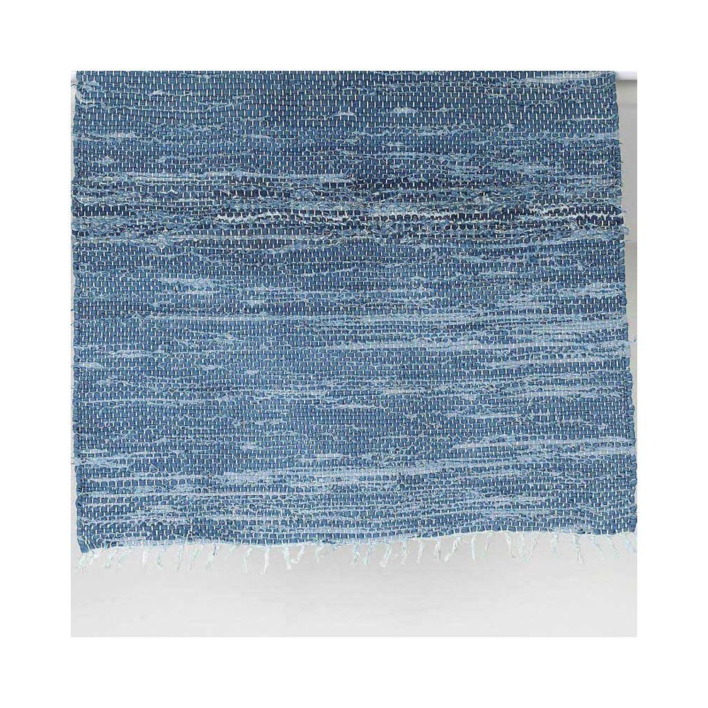 ダルトン Dulton インテリア雑貨 デニム フロア ラグ 縦1000 横1500 mm DENIM FLOOR RUG S A 659 602 DBL ホワイト
