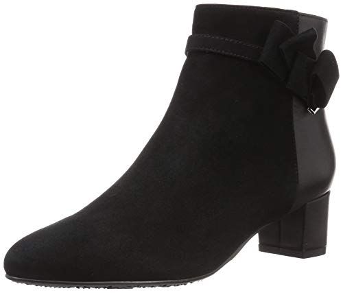 リズ ラフィーネ ファッションブーツ レディース ブラックスエード