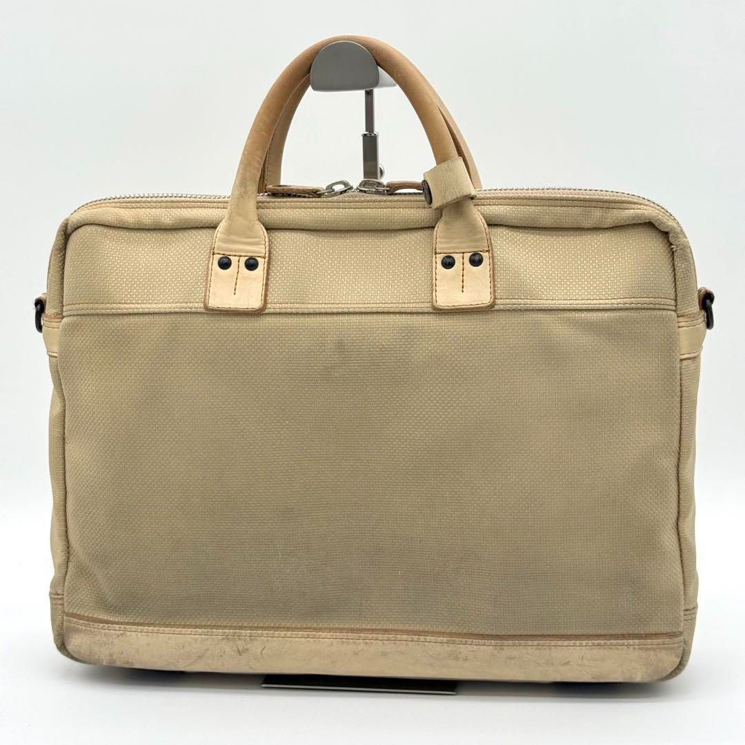 良品】PORTER ELDER ビジネスバッグ ブリーフケース キャンバス - メルカリ