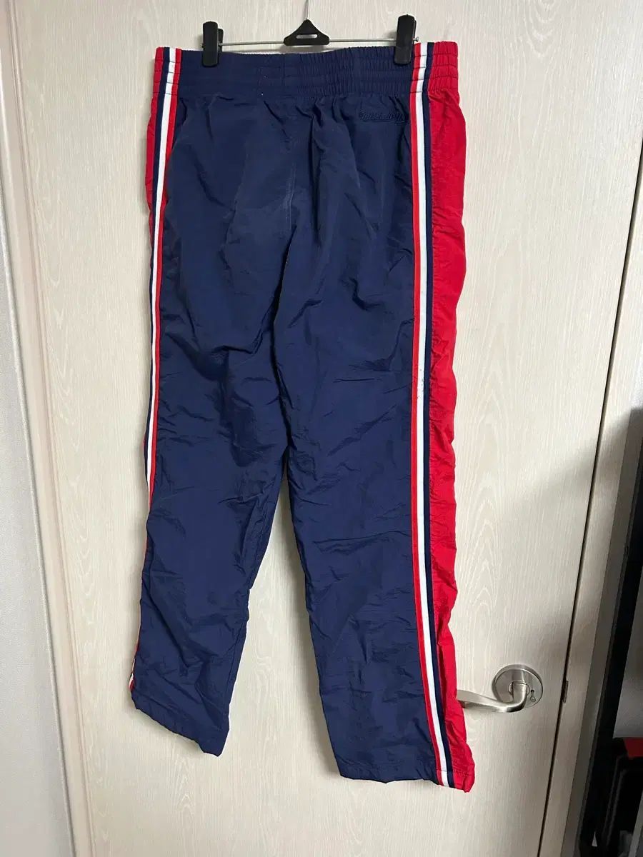 USA バスケット トレーナー ズボン ネイビー レッド Mサイズ パンツ