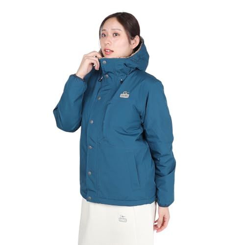 チャムス パーカー Elmo Gore-Tex WINDSTOPPER RV Hoodie レディース Blue Beige L