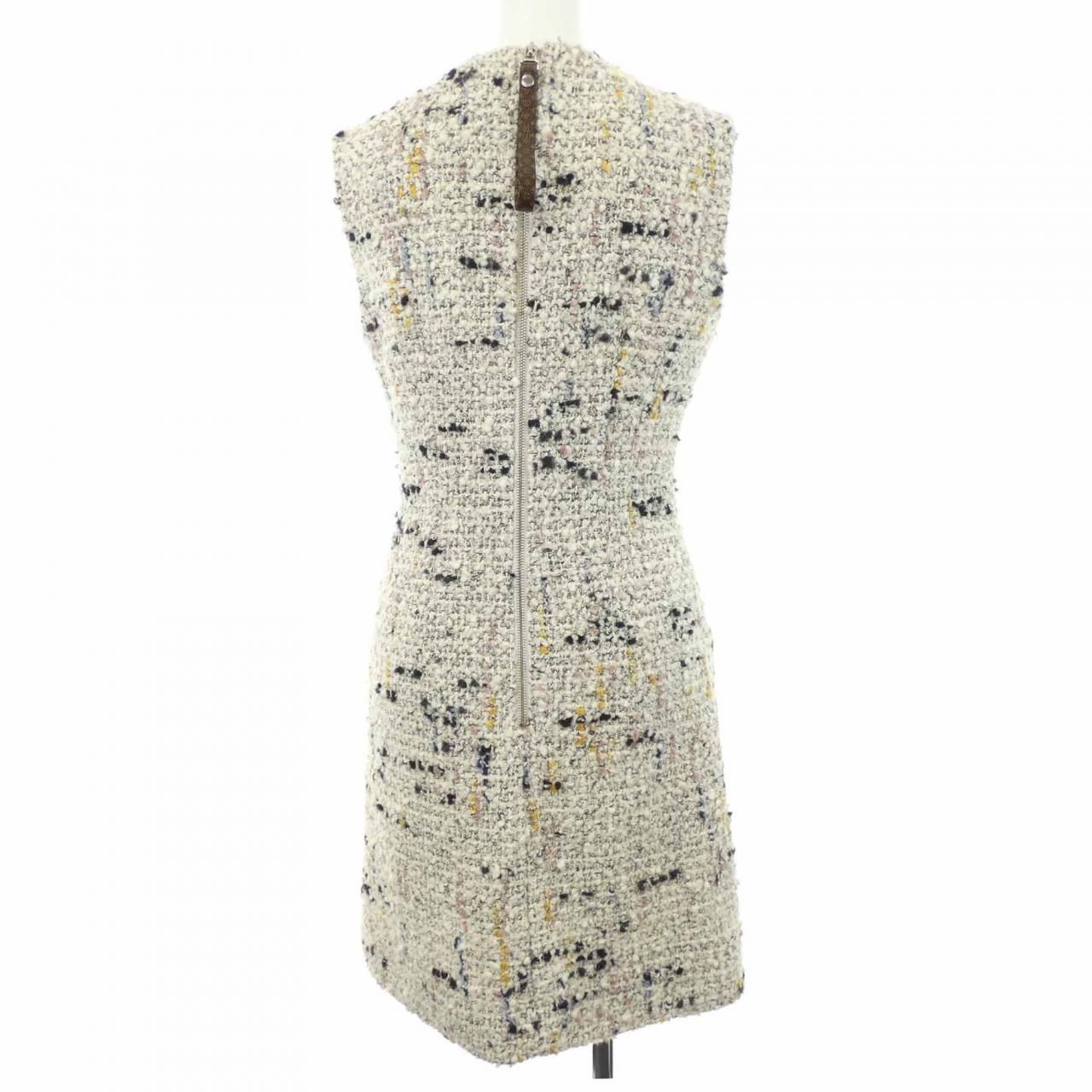 ルイヴィトン LOUIS VUITTON ブークレットツイードAラインドレス