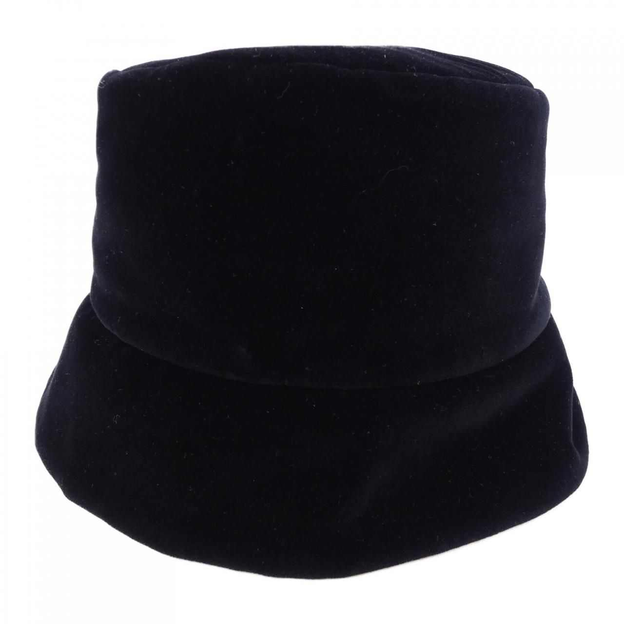 プラダ PRADA トライアングルロゴ ベルベット バケットハット 1 HC 137 068 ハット