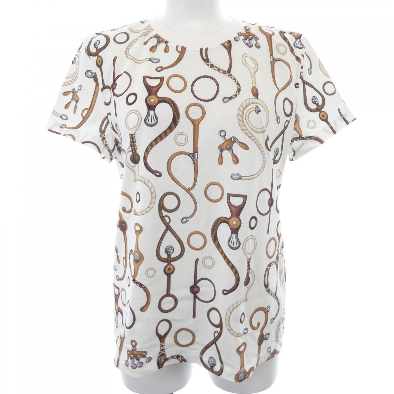 エルメス HERMES TOUT CUIR JERSEY Tシャツ