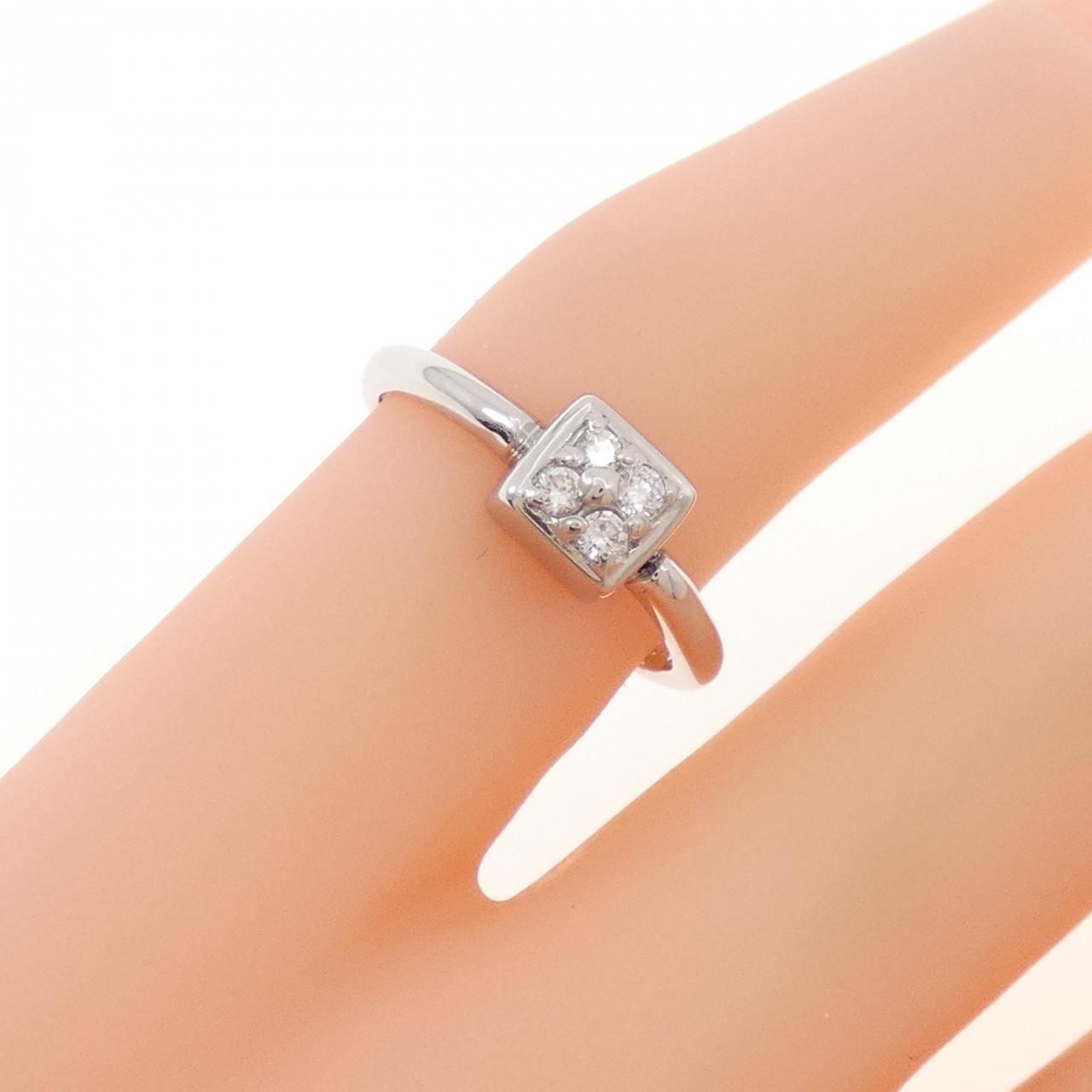 Pt900 ダイヤモンド0.04ct ピンキーリング 3号 pt900【0.04ct】ダイヤモンドメンズリング『ピンキーリング