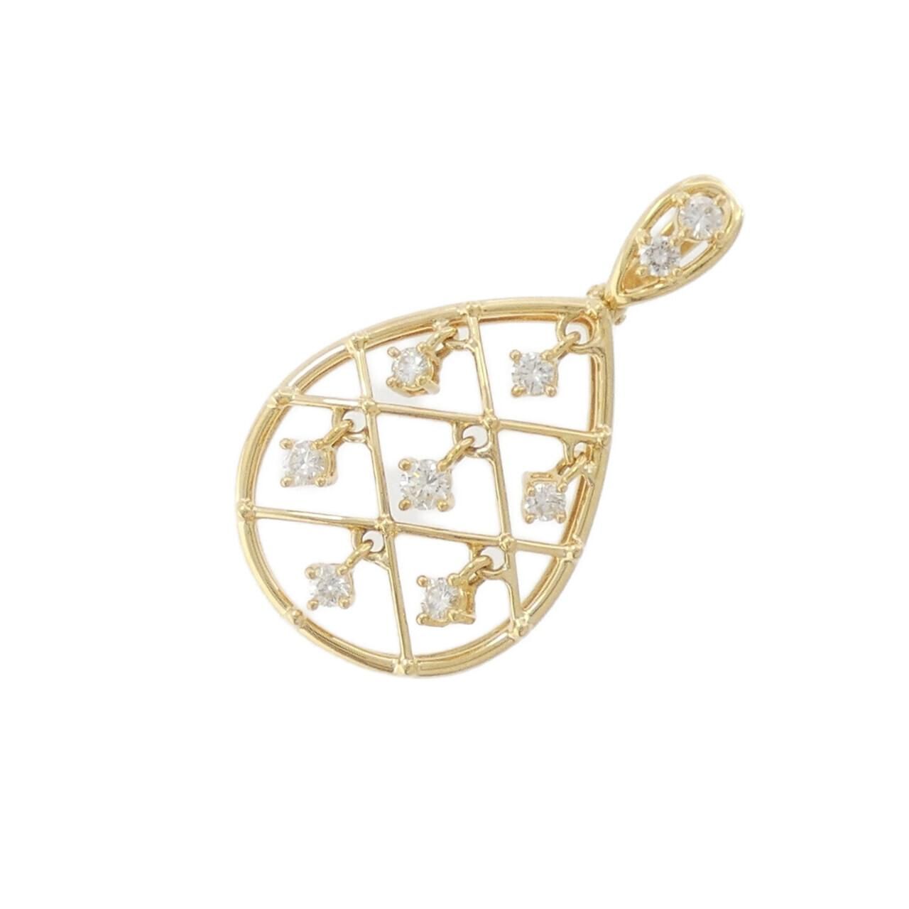 タサキ ダイヤモンド ペンダント 0.35 CT