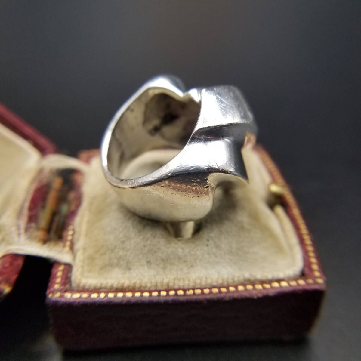 メキシコ 925 シルバー ジグザグ モダン スタイリッシュ ヴィンテージ