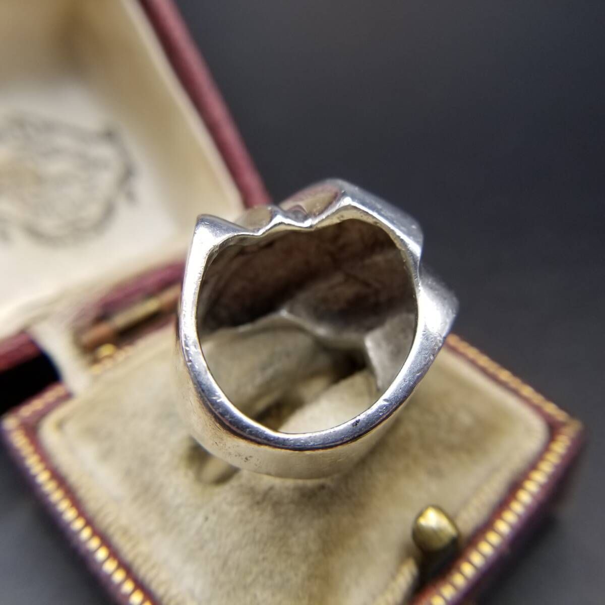 シルバー　925 ヴィンテージ　リング　90s メキシコ メキシコ 925 シルバー ジグザグ モダン スタイリッシュ ヴィンテージ