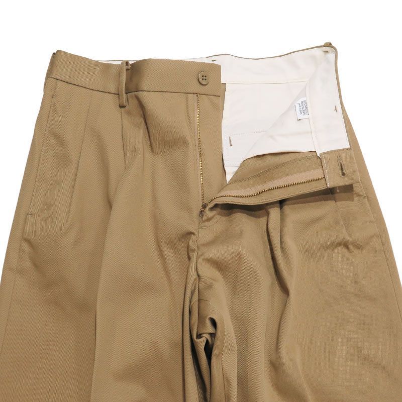 新品 WACKO MARIA ワコマリア DOUBLE PLEATED CHINO TROUSERS (TYPE-1