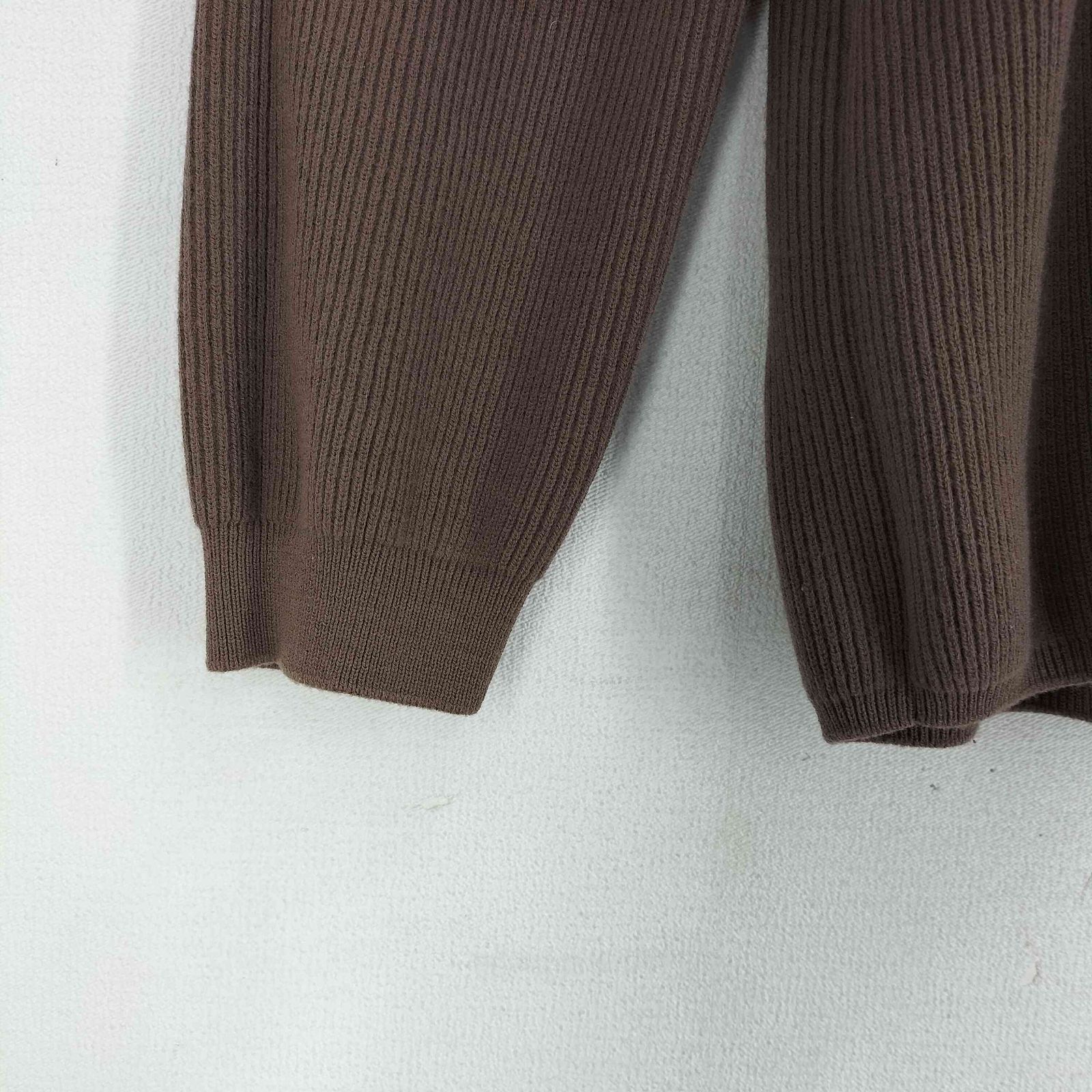 バトナー BATONER EXTRA HARD TWIST WOOL CREW NECK メンズ JPN：3