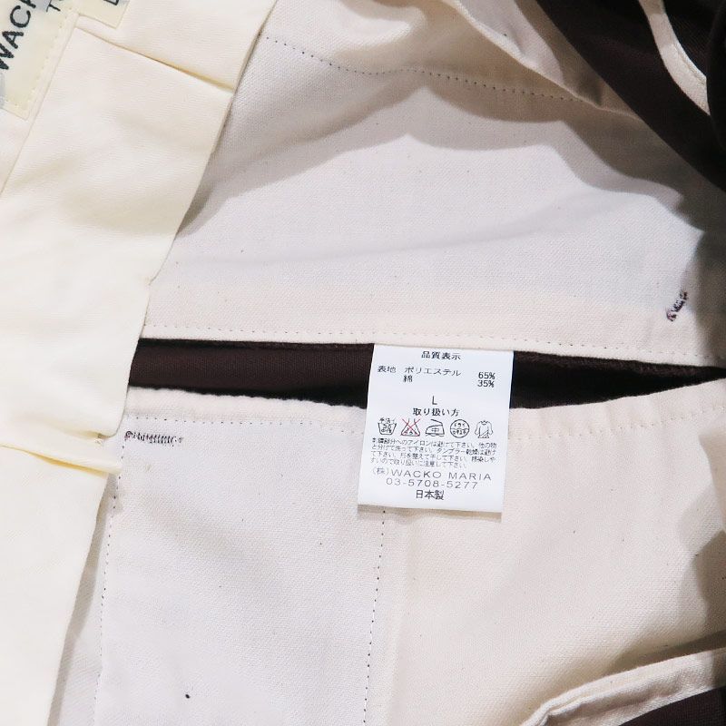 美品 WACKO MARIA ワコマリア GUILTY PARTIES CHINO PANTS ギルティー