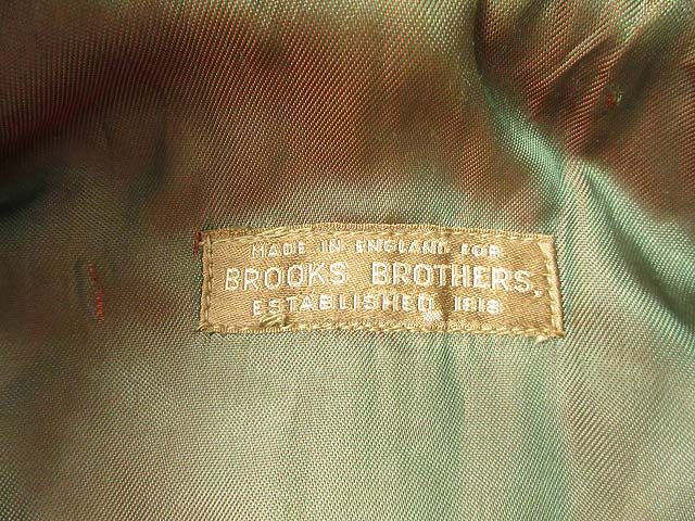 ブルックスブラザーズ BROOKS BROTHERS 60s 70s トレンチコート 英国製