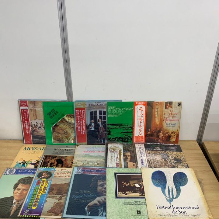 □02)【1点限り!】クラシック音楽のLPレコードまとめ売り約75点大量