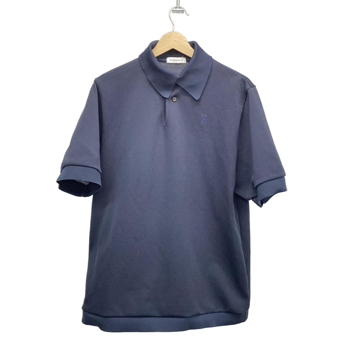 MADISON BLUE マディソンブルー 半袖ポロシャツ メンズ - ダークネイビー