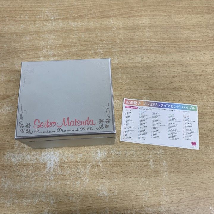 △01)【1点限り!】松田聖子/Premium Diamond Bible/CD5枚/オルゴール