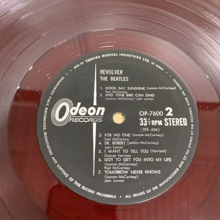 △01)【1点限り!】The Beatles/Revolver/ビートルズ/リボルバー/LP