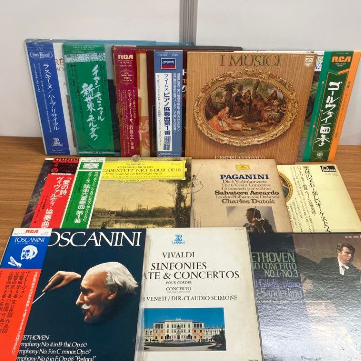 □02)【1点限り!】クラシックのLPレコード まとめ売り約80点大量セット
