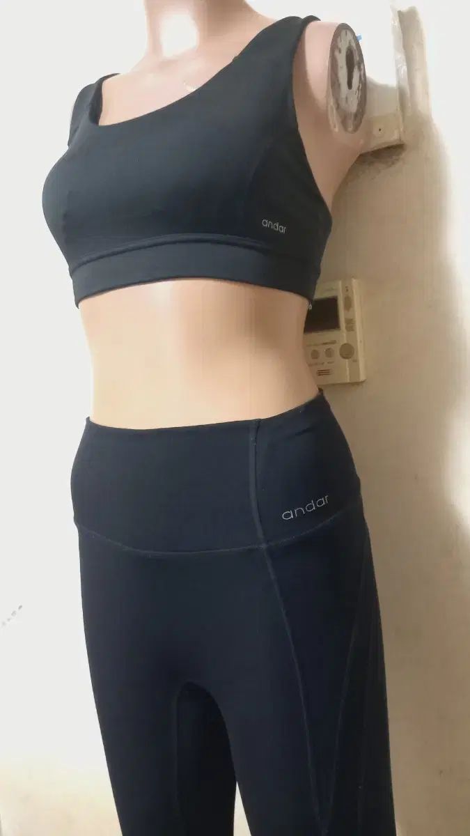 アンダール スポーツブラ+レギンス セット 