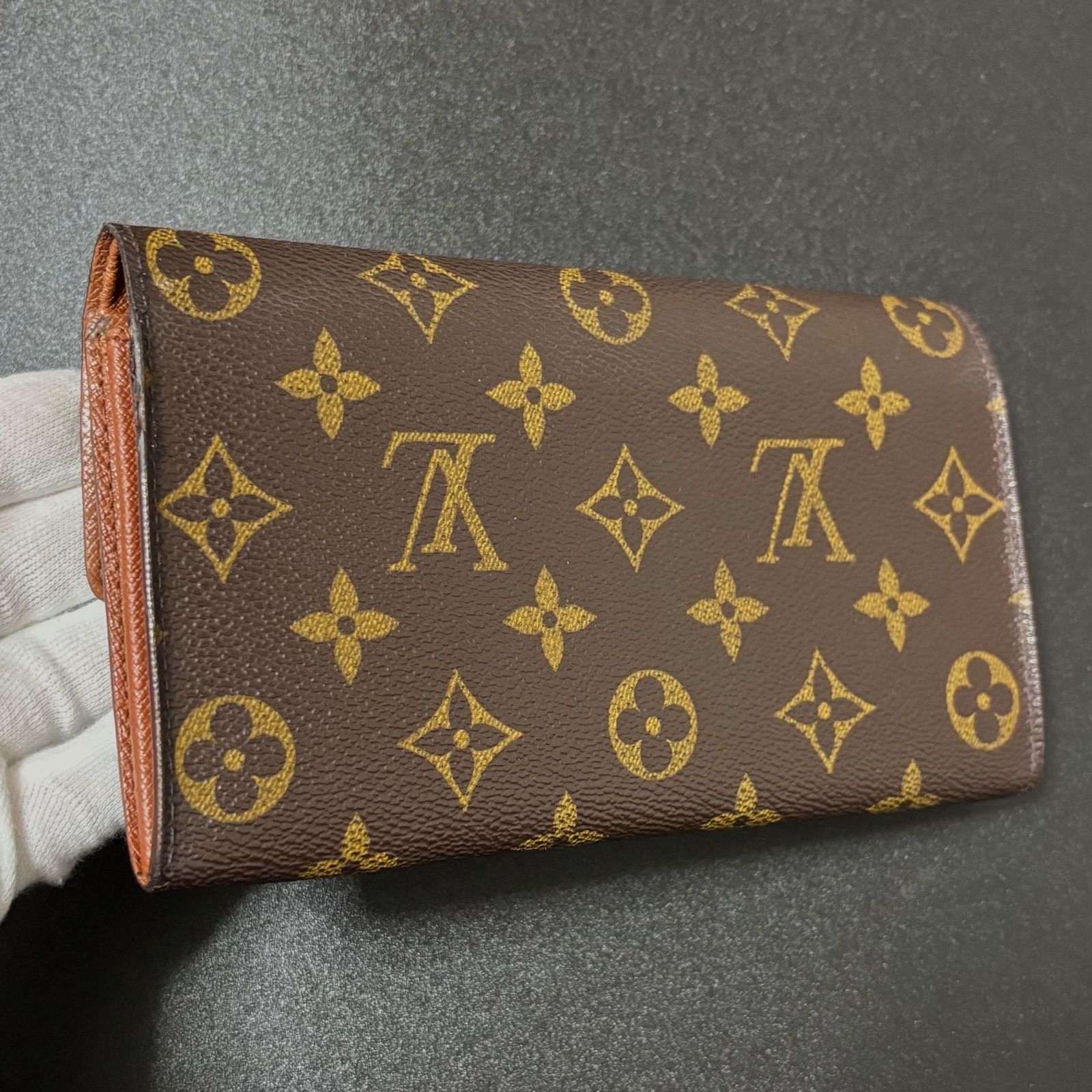 t85 ポルトモネ クレディ ポルトフォイユ サラ 旧型 モノグラム Louis