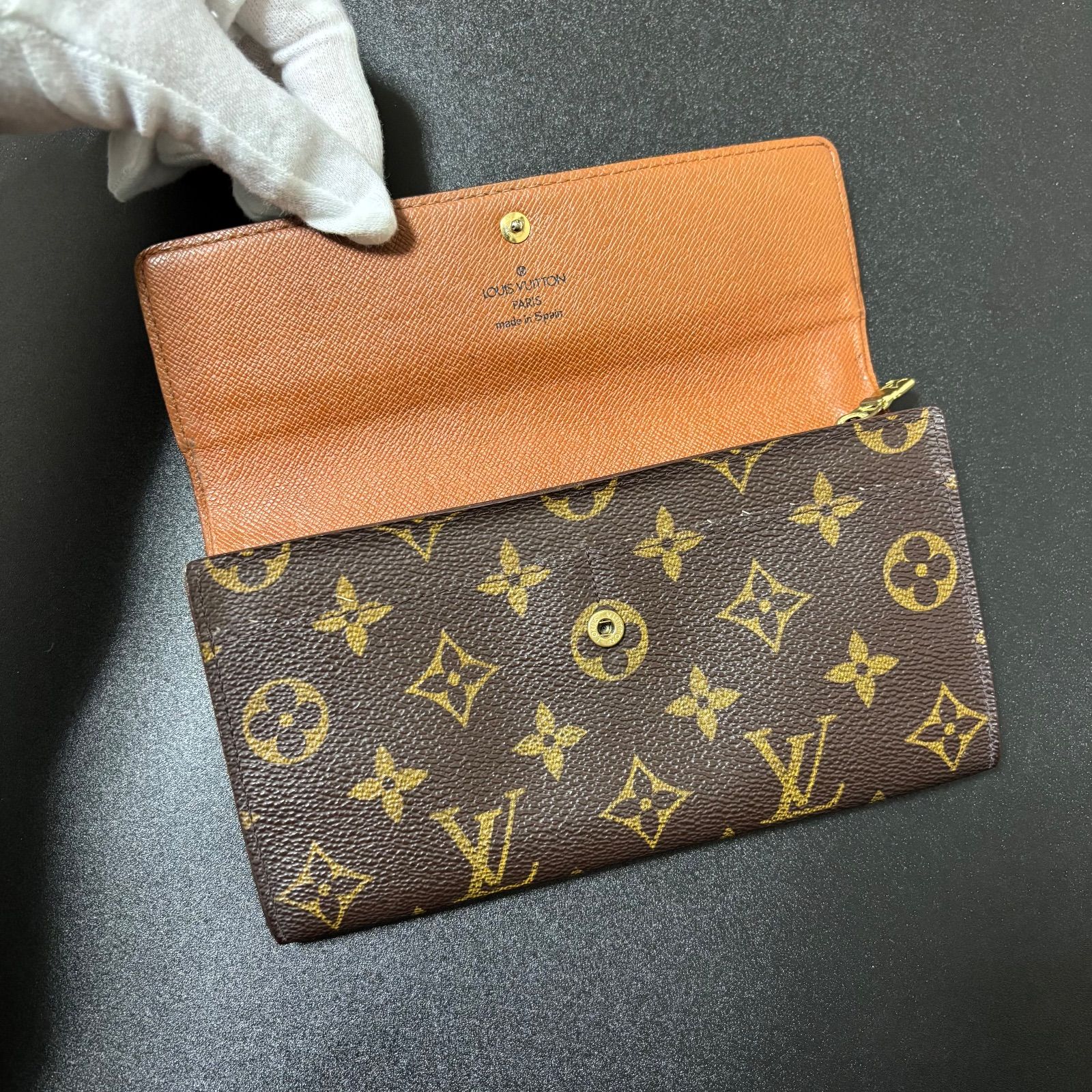 ルイヴィトン ポルトモネ クレディ モノグラム 二つ折り ポルトフォイユ サラダ 楽天市場】ルイヴィトン LOUIS VUITTON ポルトフォイユ・サラ
