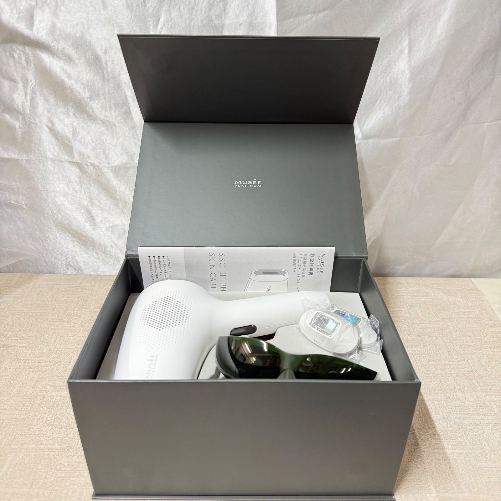 ミュゼ 脱毛器 BE903M S.S.C.エピフォトスキンケアプロ - メルカリ